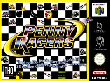 Penny Racers (Europe) box cover front